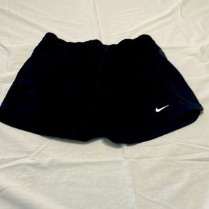 Nike black knit shorts S
